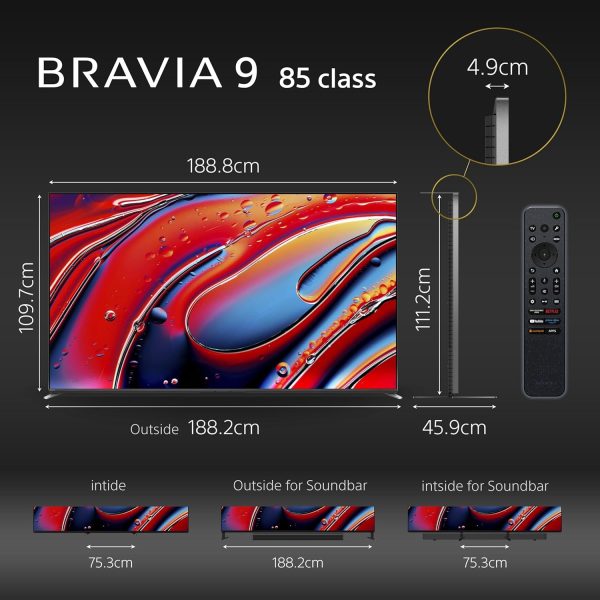 Sony BRAVIA 3 Series 139 cm (55") 4K Ultra HD AI Smart LED Google TV (K-55S30B) – - Image 8