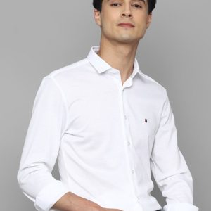 Louis Philippe Pure Cotton Slim Fit Casual Shirt
