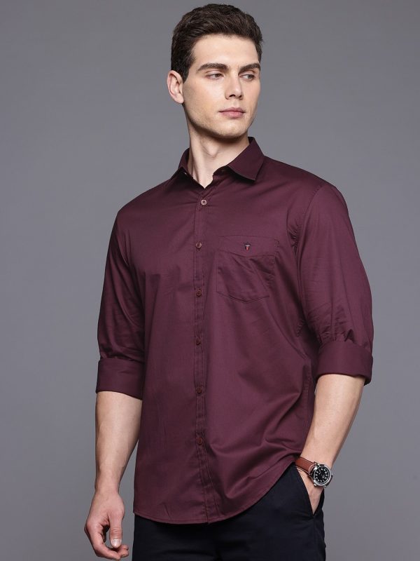 Louis Philippe Pure Cotton Slim Fit Casual Shirt - Image 4