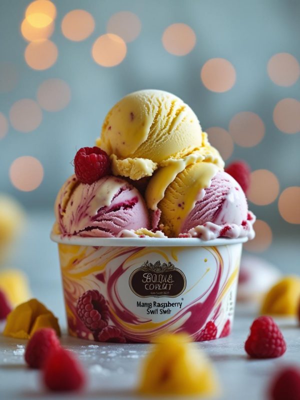 Mango Raspberry Swirl Tub ₹130