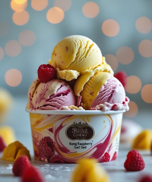 Mango Raspberry Swirl Tub